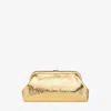 Jimmy Choo Metallic Textured Clutch Bag