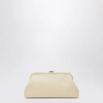 Jimmy Choo Skylar Clutch In Butter-colored Leather