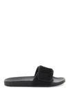 Jimmy Choo Slides With Logo In Black
