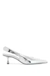 Jimmy Choo Slingback Dã©collet In Silver
