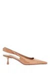 Jimmy Choo Women's Slingback Dã©collet Pumps In Beige
