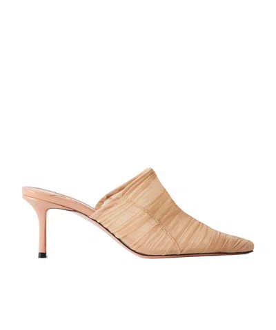 Jimmy Choo Slingback High Heel Sandals In Neutral
