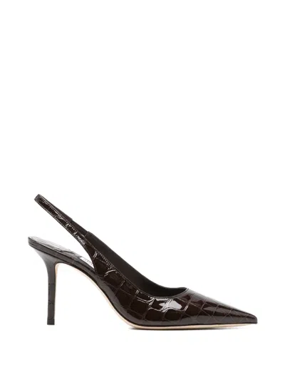 Jimmy Choo Slingback Pumps In Burgundy