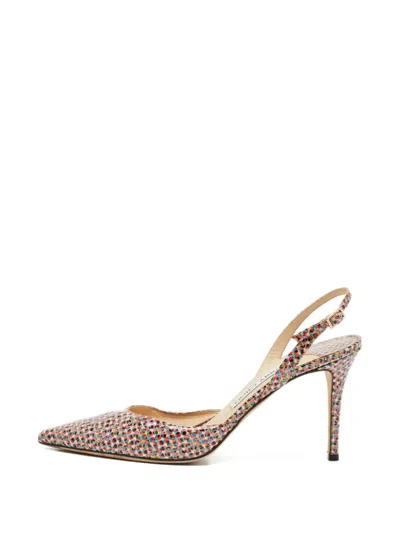 Pre-owned Jimmy Choo Slingback Pumps In White