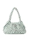 Jimmy Choo Small Satin Cinch Shoulder Bag