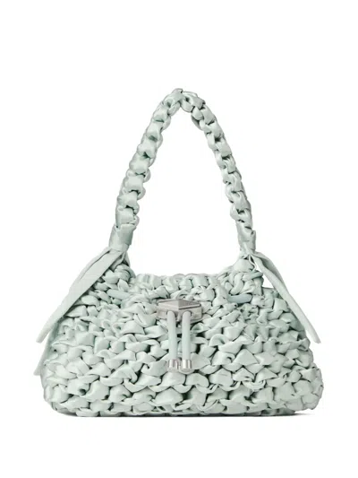 Jimmy Choo Small Satin Cinch Shoulder Bag