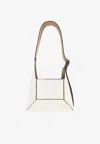 Jimmy Choo Small Diamond Hobo Leather Shoulder Bag In Latte