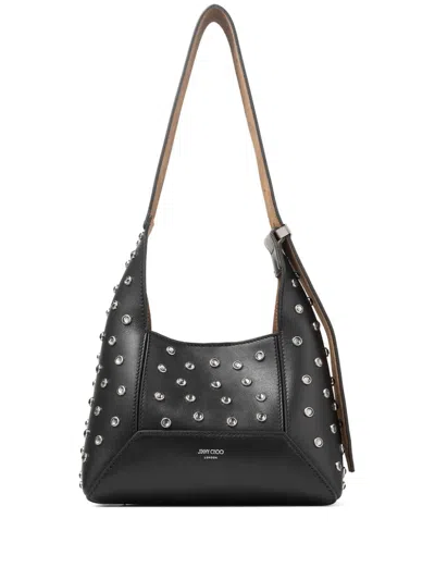 JIMMY CHOO SMALL DIAMOND SHOULDER BAG