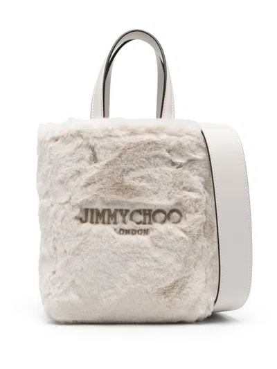 JIMMY CHOO SMALL LENNY NORTH-SOUTH TOTE BAG