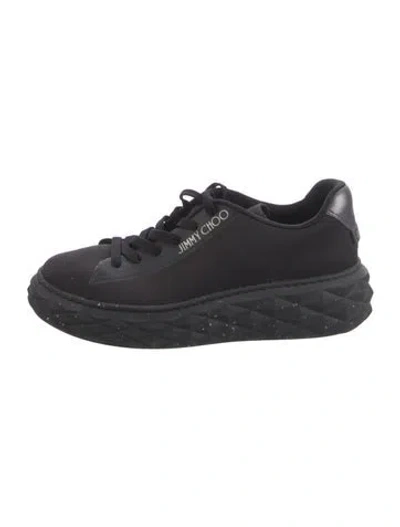 Pre-owned Jimmy Choo Sneakers In Black