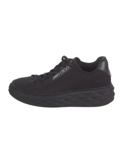 Pre-owned Jimmy Choo Sneakers In Black