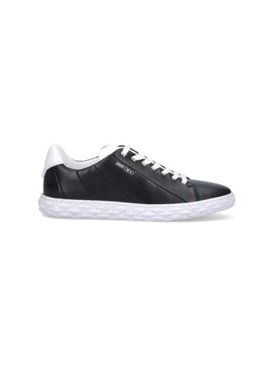 Jimmy Choo Man Sneakers Black Size 13 Soft Leather