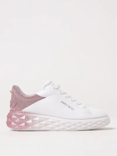 JIMMY CHOO SNEAKERS JIMMY CHOO WOMAN COLOR WHITE,G53124001
