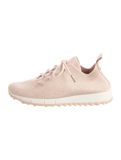 Pre-owned Jimmy Choo Sneakers In Pink