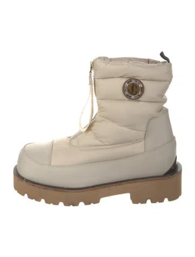 Pre-owned Jimmy Choo Snow Boots In Neutral