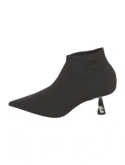 Pre-owned Jimmy Choo Sock Boots W/ Tags In Black