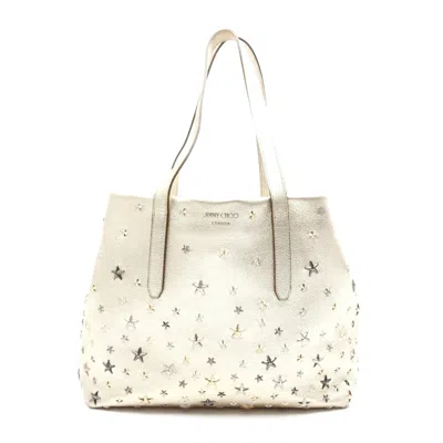 Jimmy Choo Sofia M Leather Tote Bag In Gold