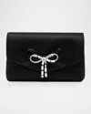 Jimmy Choo Soft Bow Mini Clutch Bag In Multi