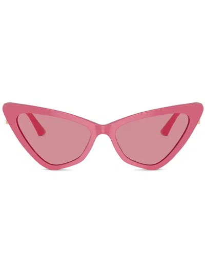 Jimmy Choo Womens Pink Jc5008 Cat-eye Acetate Sunglasses