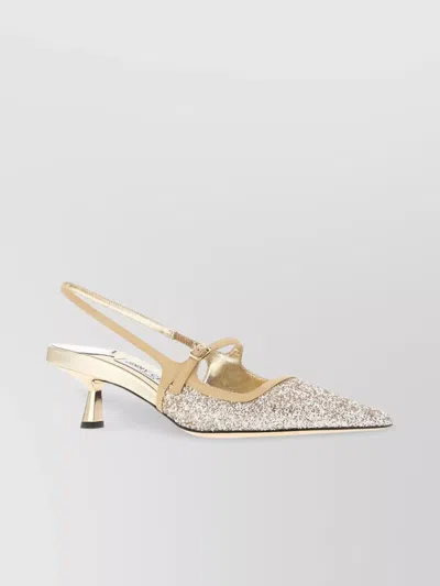 JIMMY CHOO SPARKLING LEATHER DIDI PUMPS