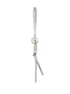 Jimmy Choo Spheres Bag Charm In Silver