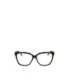 Jimmy Choo Square-frame Glasses In White