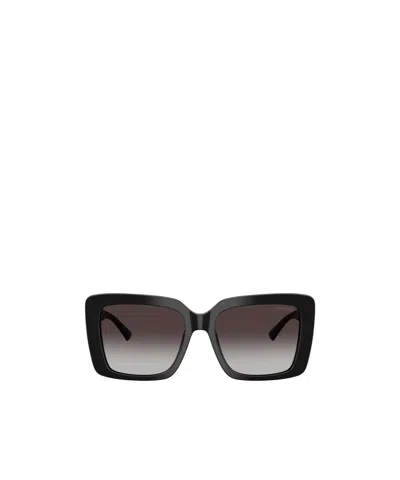 Jimmy Choo Square Frame Sunglasses In Black