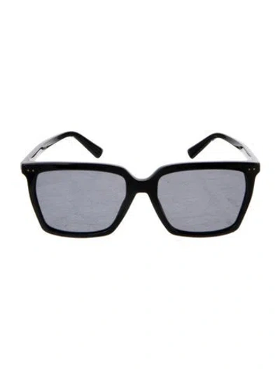 Pre-owned Jimmy Choo Square Tinted Sunglasses In Black