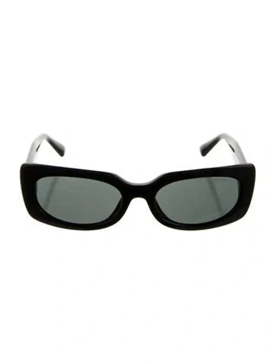 Pre-owned Jimmy Choo Square Tinted Sunglasses W/ Tags In Black