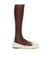 Jimmy Choo Square Toe Ballet Flats
