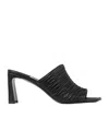 Jimmy Choo Lua 75 Mules In Black