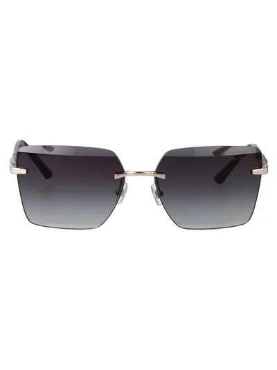 Jimmy Choo Squared Sunglasses 0 Jc4018 30028 G In Blue