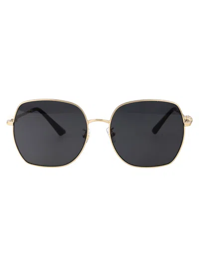 Jimmy Choo Squared Sunglasses 0 Jc4008 Hd 300687 In Gold