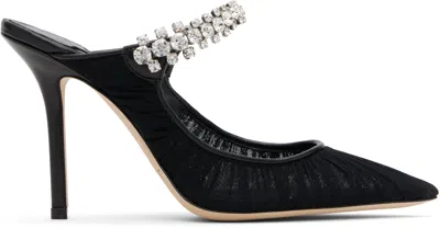 Jimmy Choo Ssense Exclusive Black Bing 100 Mules