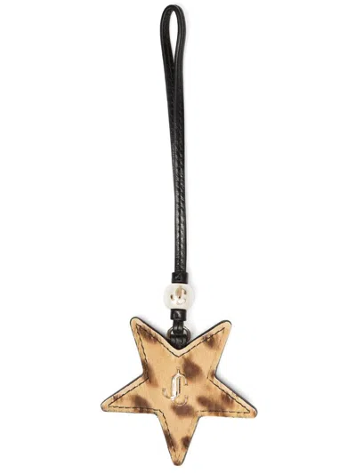 Jimmy Choo Star Charm In Neutrals