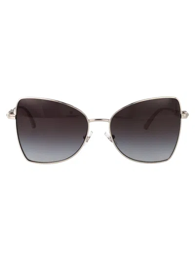 JIMMY CHOO JIMMY CHOO STEEL SILVER SUNGLASSES
