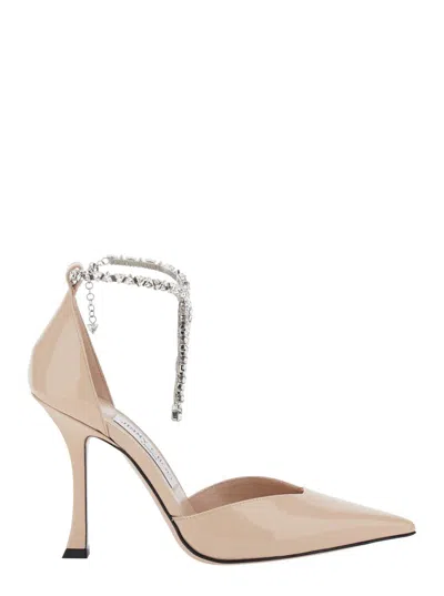 Jimmy Choo Stevie 100 In Neutral