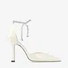 Jimmy Choo Stevie 100 In White
