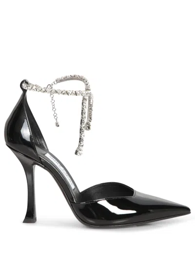 JIMMY CHOO STEVIE 100 BLACK PUMPS