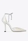Jimmy Choo Pointed High Heels In Ivory