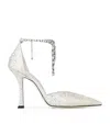 Jimmy Choo Pointed High Heels In Ivory