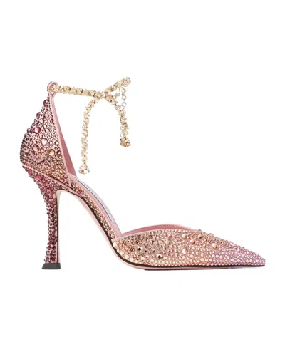 Jimmy Choo Stevie 100 High Heels In Pink