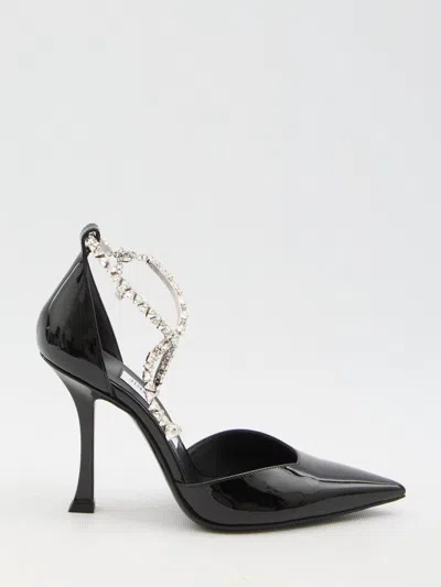 Jimmy Choo Stevie 100 Pumps In Black