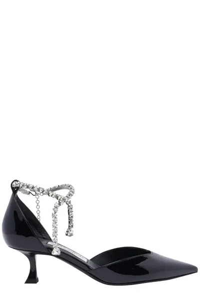 JIMMY CHOO STEVIE 50 EMBELLISHED PUMPS