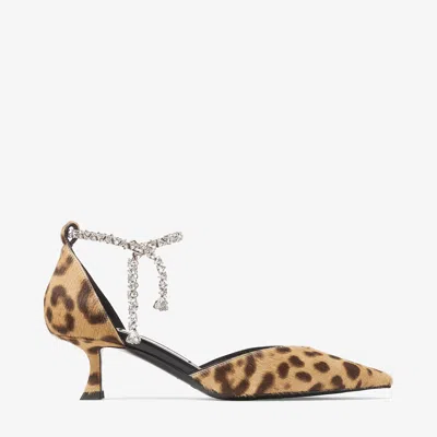 Jimmy Choo 50mm Stevie Pumps In Neutral