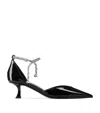 Jimmy Choo 50mm Stevie Pumps In Black