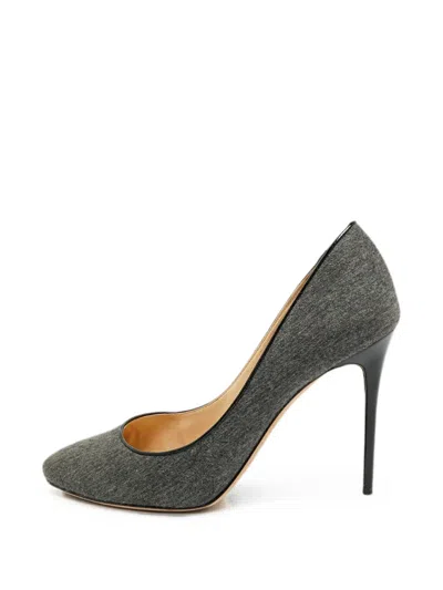 Pre-owned Jimmy Choo Stiletto-heel Pumps In Gray