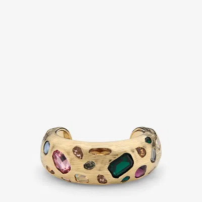 Jimmy Choo Stones Maxi Bracelet In Silver