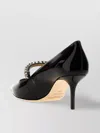 Jimmy Choo Bing 65mm Crystal-embellished Patent-leather Pumps