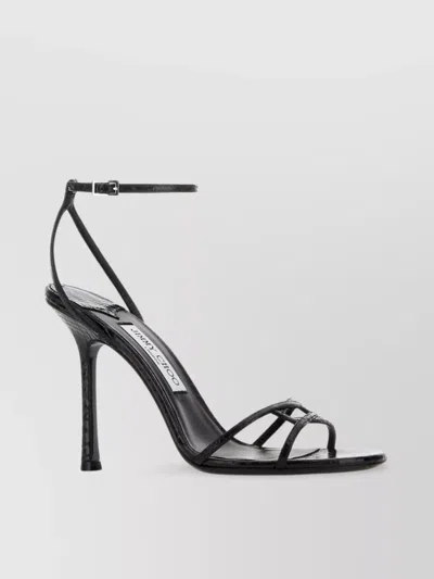 Jimmy Choo Strappy Leo 100 Stiletto Heel Sandals